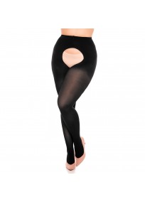 collant ouvert grande taille - collant ouvert opaque 60 deniers Glamory
